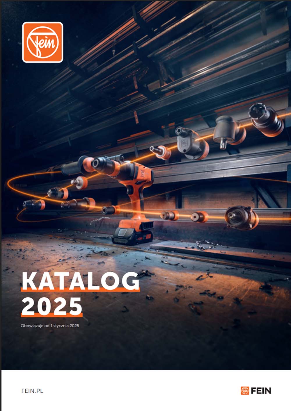 Okładka katalogu Fein 2025